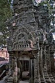 Ta Prohm temple - sculpted fronton